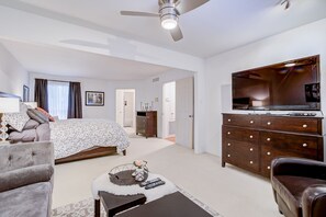 Design-Stadtwohnung, 2 Schlafzimmer, 2 Bäder | Zimmerausstattung