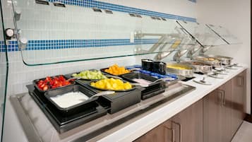 Daily cooked-to-order breakfast (USD 13.95 per person)