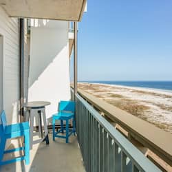 Suite, 1 King Bed, Balcony (Gulf Front) | Balcony view