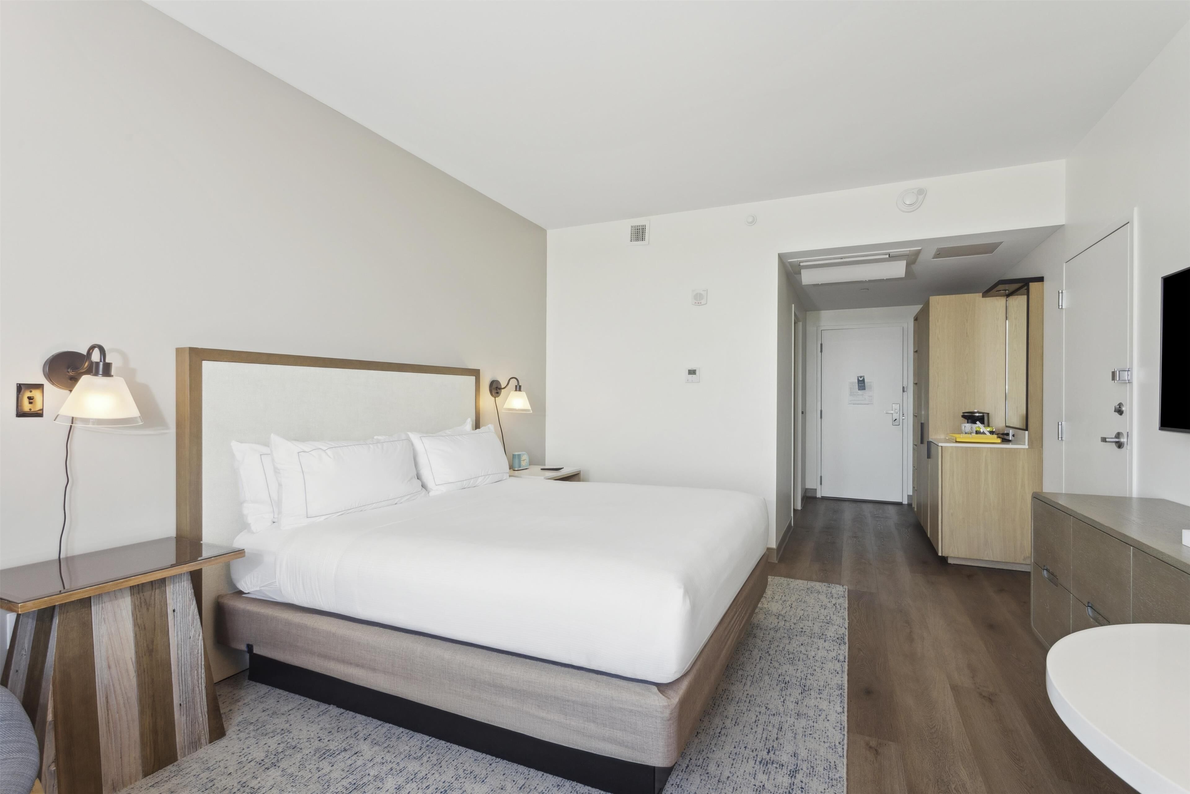 Egyptian cotton sheets, premium bedding, Tempur-Pedic beds, in-room safe