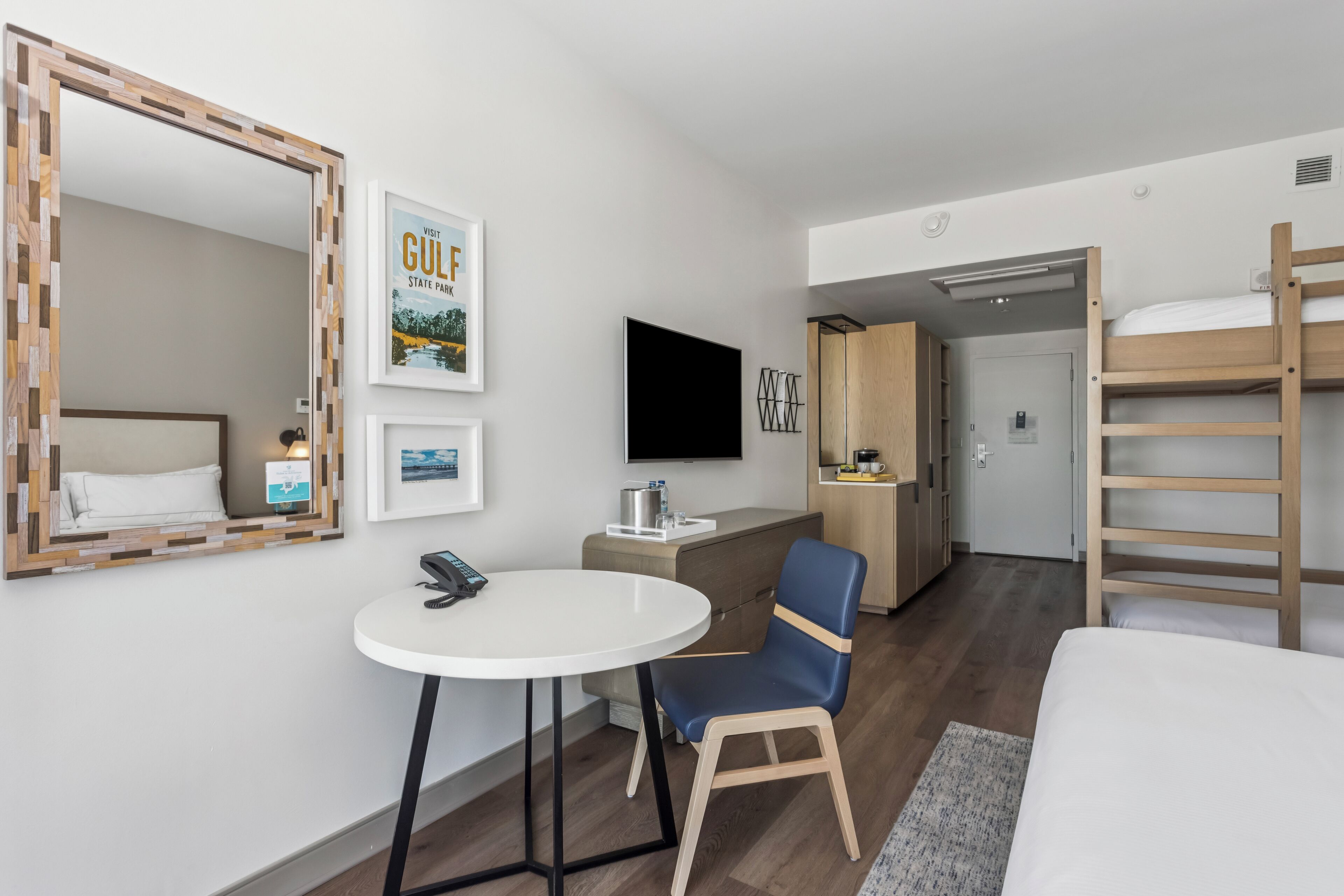 Egyptian cotton sheets, premium bedding, Tempur-Pedic beds, in-room safe