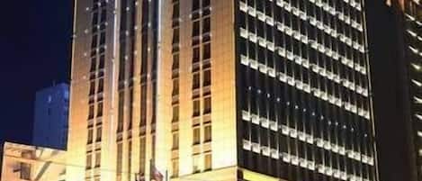 Front of property - evening/night