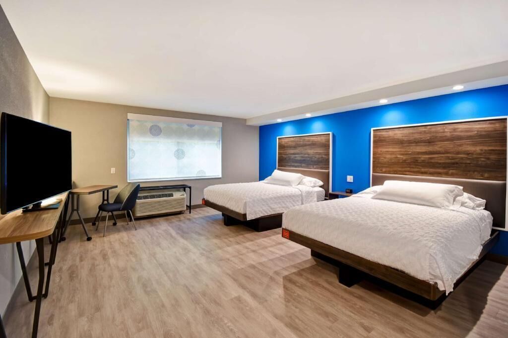 1 bedroom, blackout curtains, iron/ironing board, free WiFi
