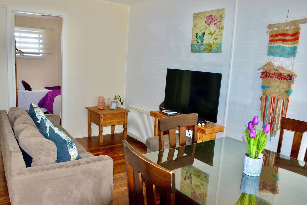 Classic Apartment, 2 Bedrooms | Living area | 42-inch flat-screen TV with cable channels, TV