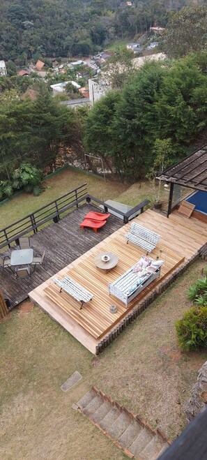 Terrace/patio - Pousada Vale das Flores (Nova Friburgo)