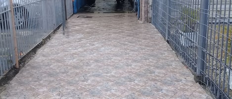 Entrada de la propiedad