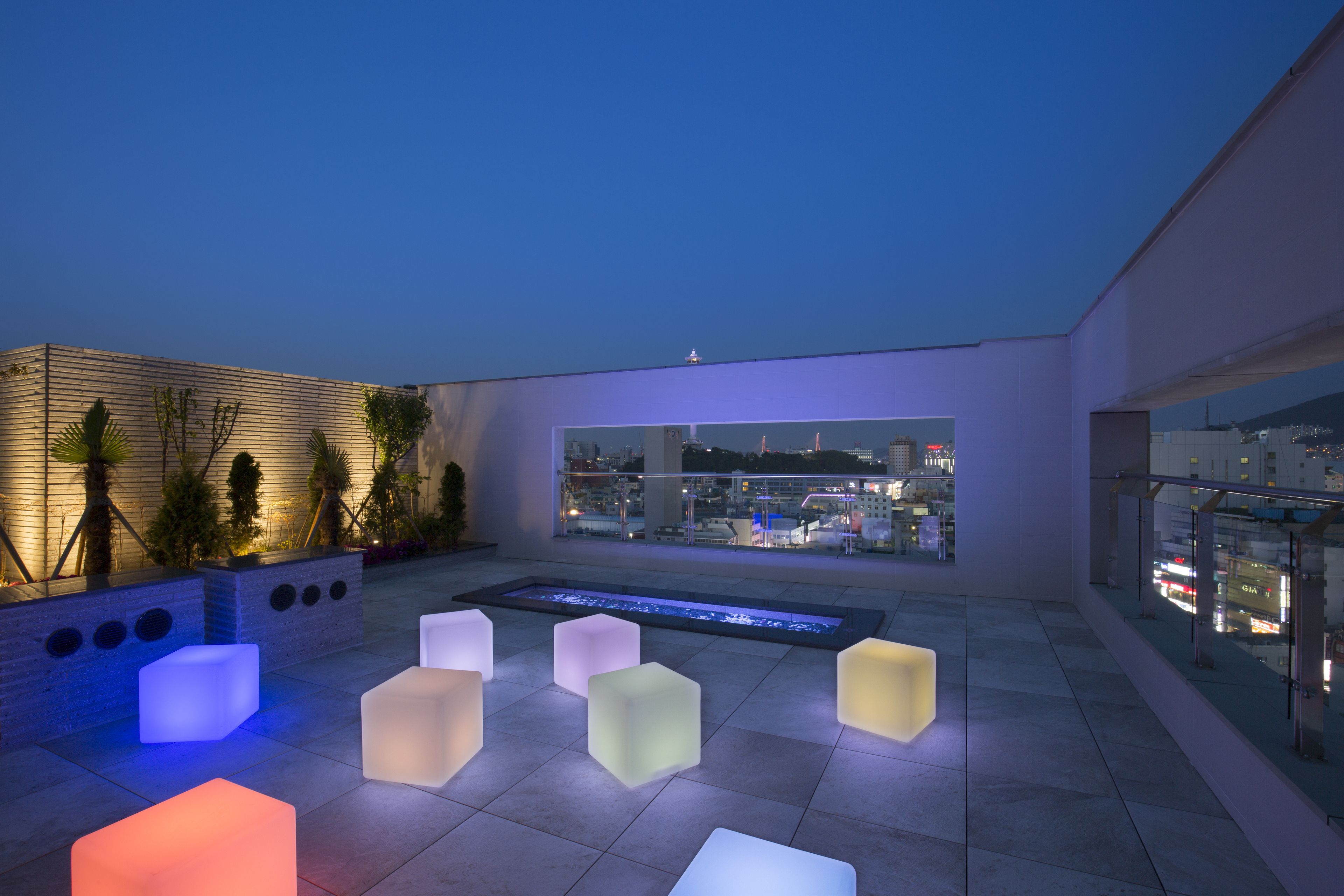 Rooftop bar