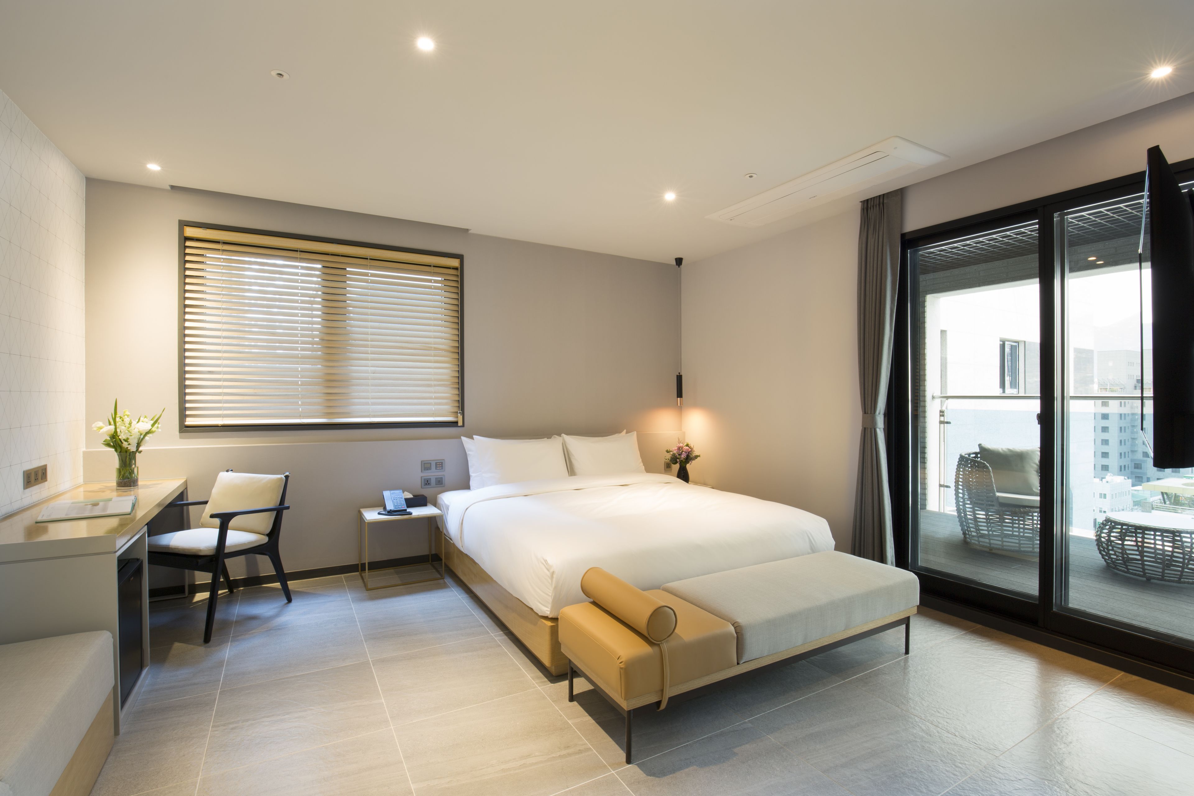 double room, balcony | premium bedding, in-room safe, desk, blackout curtains