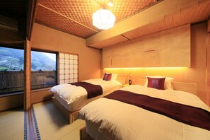 In-room safe, free WiFi, bed sheets - Wakamatsu HakoneYugawara (Yugawara)