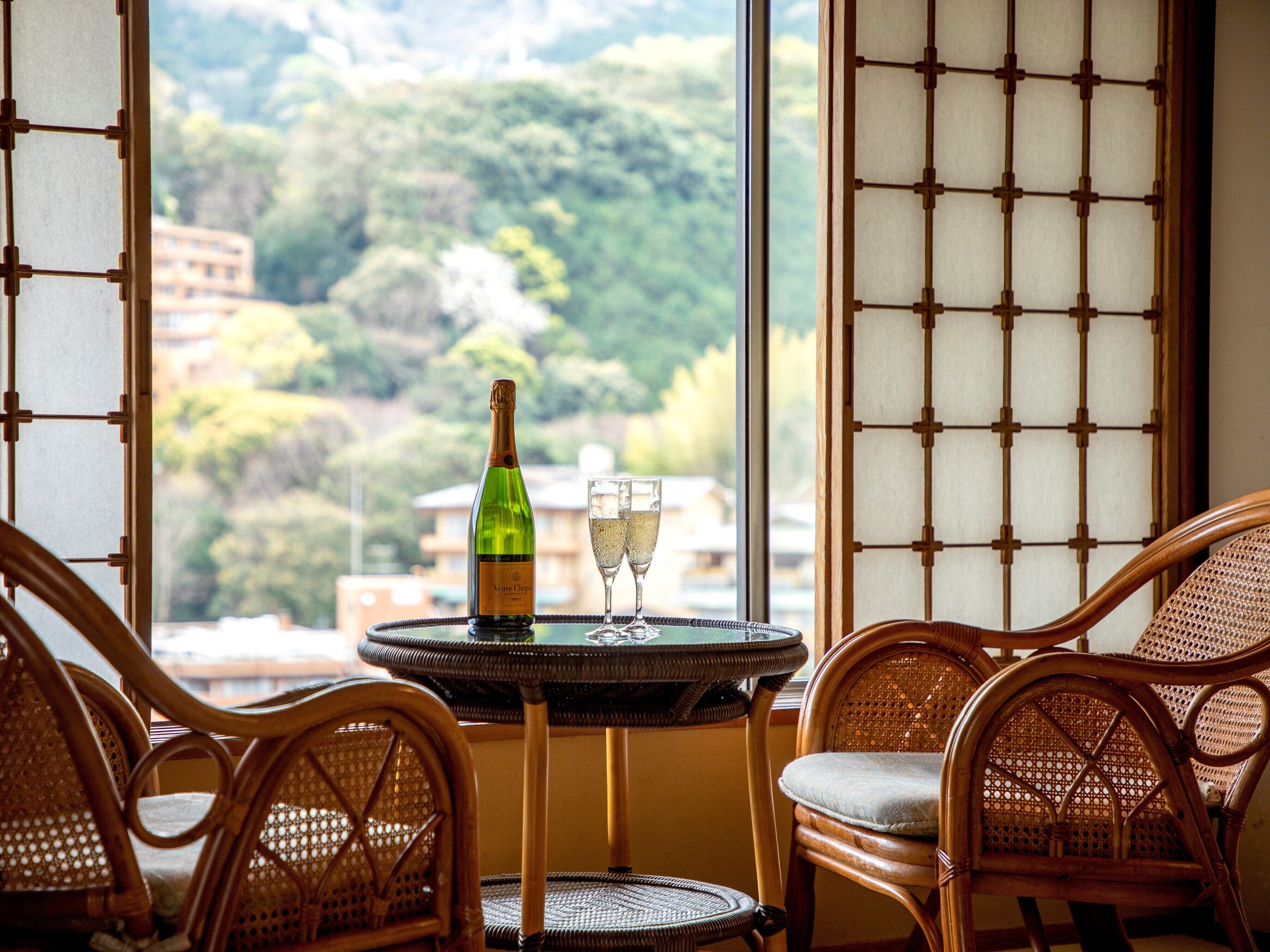 Habitación superior, para no fumadores (Superior Japanese-Style) | Vista a la montaña