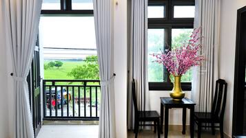 Deluxe Double Room, Balcony | Balcony