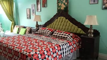 Premium bedding, individually decorated, individually furnished