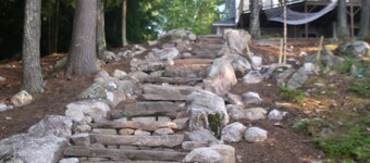 Modern, Luxury Lakefront Home on Crescent Lake, Maine