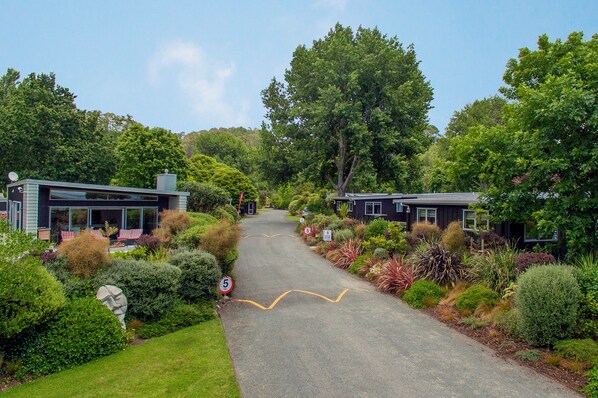 Entrée de l’hébergement