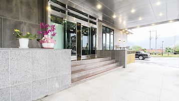 Entrada de l'allotjament