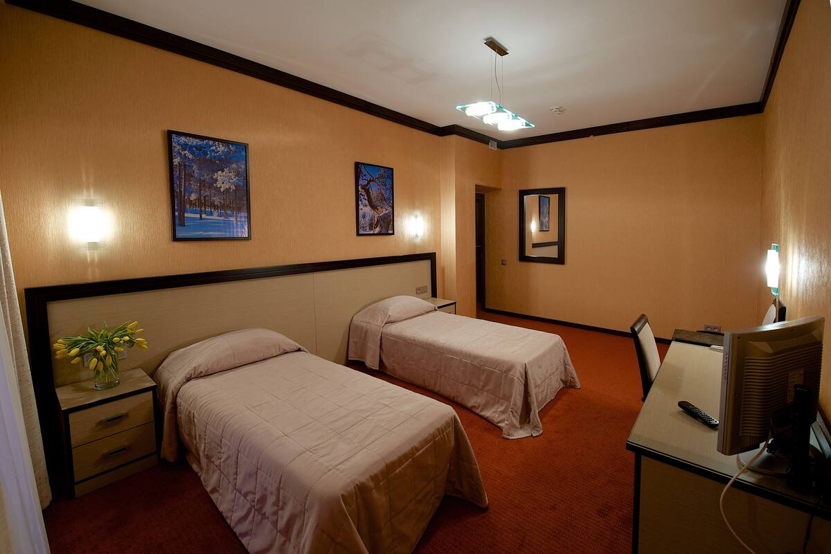 Standard Twin Room | 1 bedroom, premium bedding, minibar, in-room safe