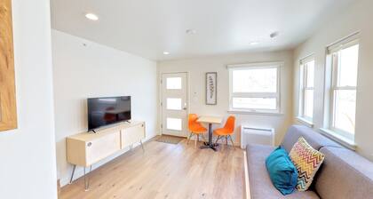 Brand New One Bedroom One Block off Center and Main