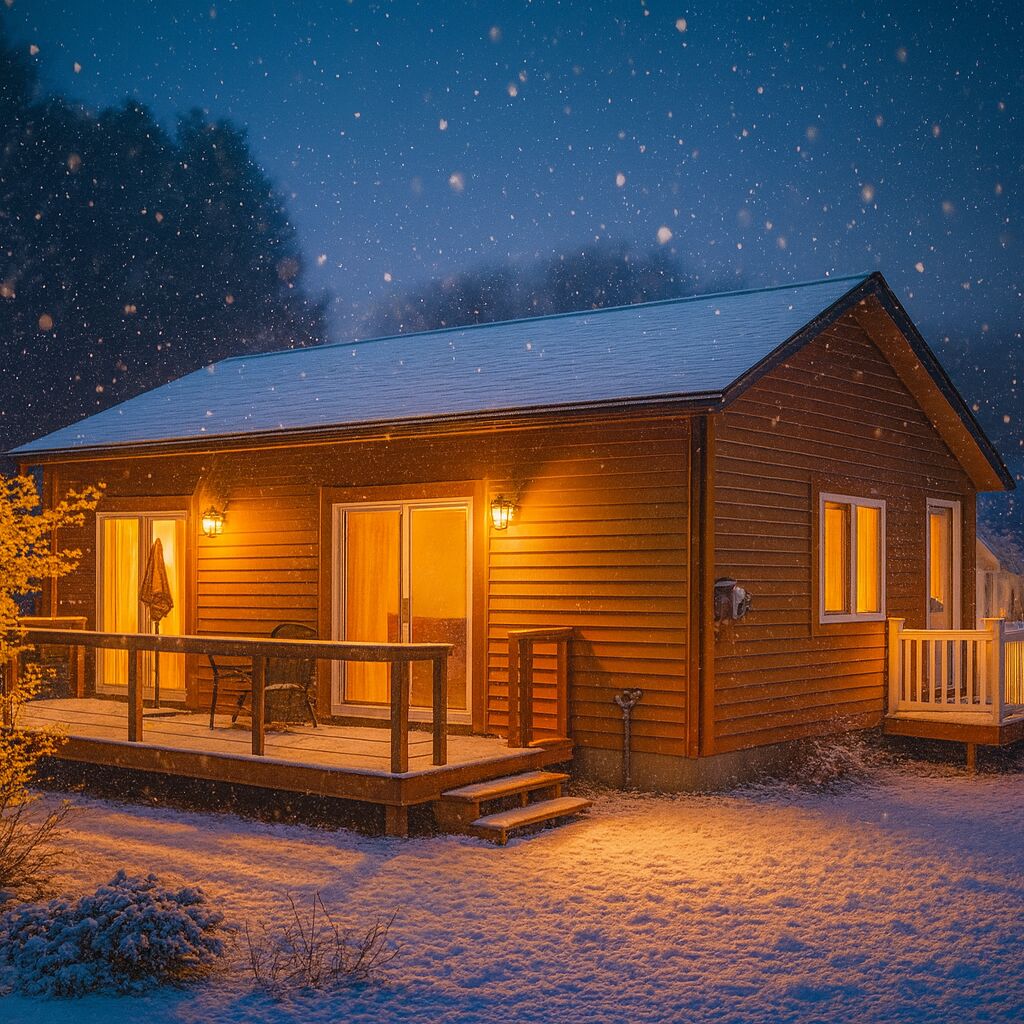 Our little slice of winter wonderland in Boyne!