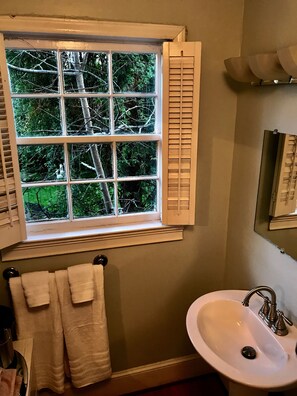 Hair dryer, towels - Shandon’s Best: Bubba’s Tranquil Treehouse (Columbia)