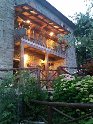 Façade de l’hébergement