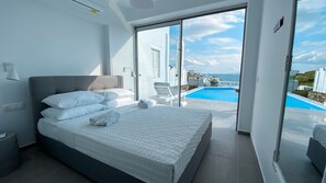 Superior Two-Bedroom Apartment with Private Infinity Pool and Sea View | In-room safe, individually decorated, individually furnished, desk - Amperian Mykonos Suites & Villas (Mykonos)
