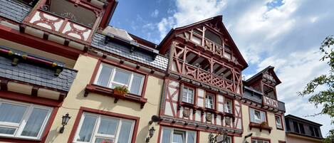 Fassade der Unterkunft