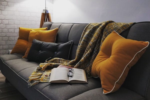 Apartment, 2 Bedrooms, Ground Floor | Living area | Flat-screen TV