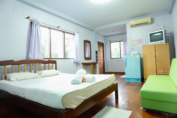 Standard Double Room | Ilmainen Wi-Fi, vuodevaatteet