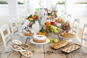 Gratis frukostbuffé varje dag 