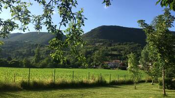 Vue sur les montagnes