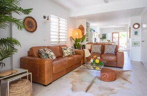 Smart TV, DVD player, toys, books