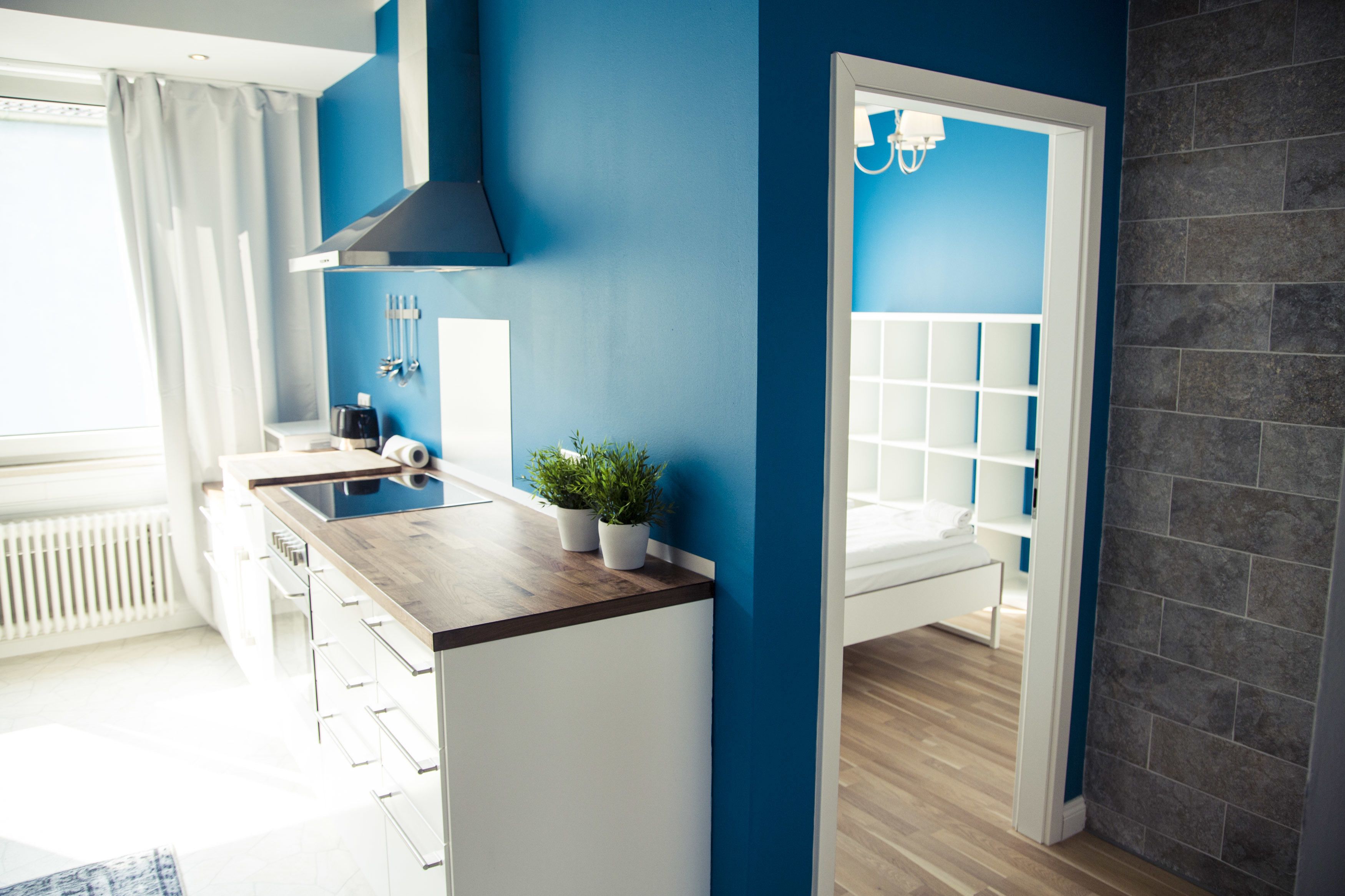 Apartamento, 3 habitaciones | Cocina privada | Frigorífico grande, microondas, horno y placa de cocina