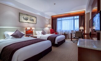 Minibar, in-room safe, desk, blackout curtains