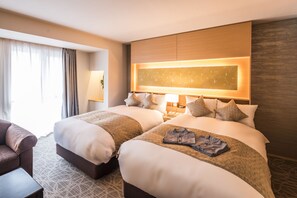 Premium-Zweibettzimmer, 2 Schlafzimmer