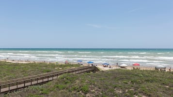 On the beach