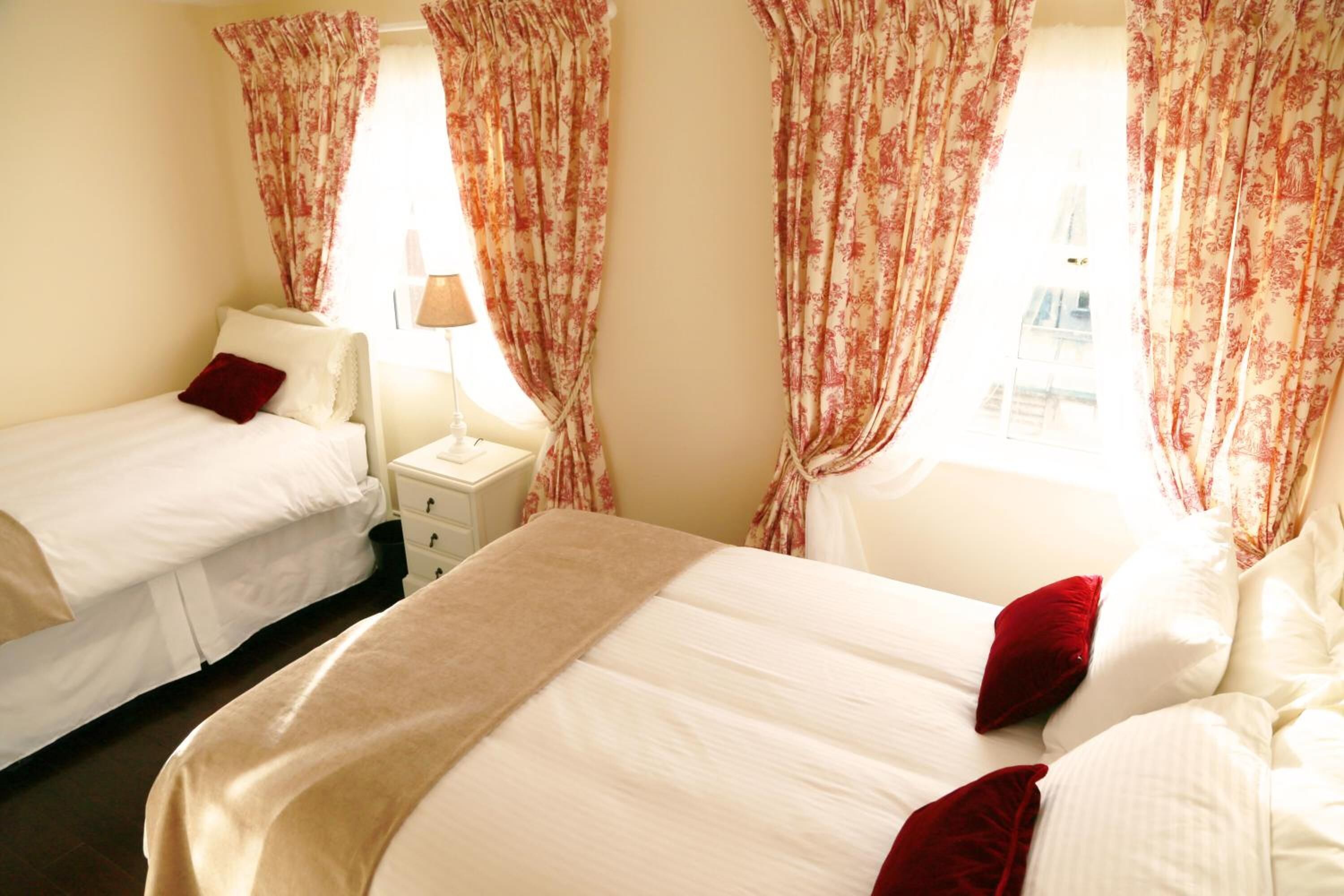 Desk, soundproofing, iron/ironing board, rollaway beds