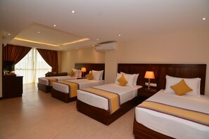 Minibar, desk, iron/ironing board, rollaway beds