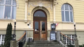 Entrada de la propiedad