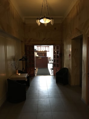 Lobby sitting area