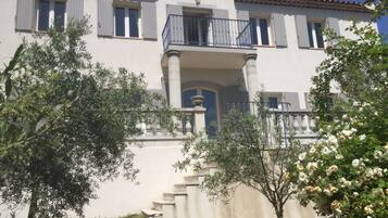 Façade de l’hébergement