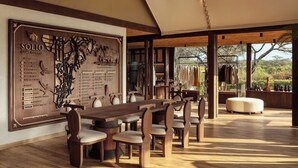 Lobby sitting area - JW Marriott Mount Kenya Rhino Reserve Safari Camp (Laikipia County)