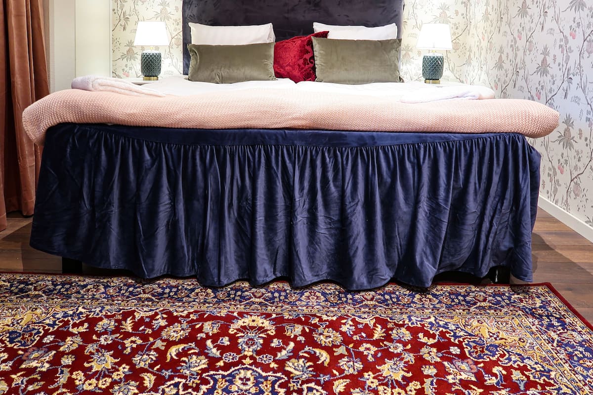 Ropa de cama de alta calidad y cortinas blackout