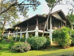 Superior-Zweibettzimmer | Blick auf die Anlage