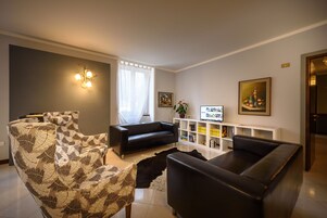 Sala de estar en el lobby