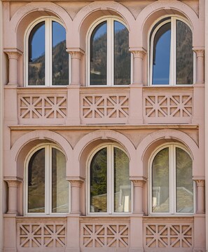 Façade de l’hébergement