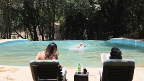 Outdoor pool, open 10 AM to 10 PM, pool loungers - Sekenani Camp (Maasai Mara)