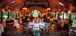 Breakfast, lunch and dinner served - Sekenani Camp (Maasai Mara)