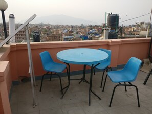 Terrace/patio - Om Pension Guest House (Lalitpur)