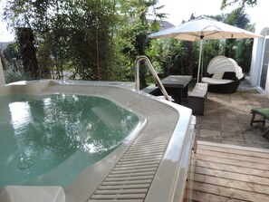 Appartement, 2 chambres (Nr.2) | Baignoire à jets