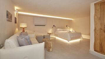 Luksus-villa - 2 soveværelser - delvis havudsigt | Skrivebord, lydisolering, gratis baby-/barnesenge, gratis Wi-Fi